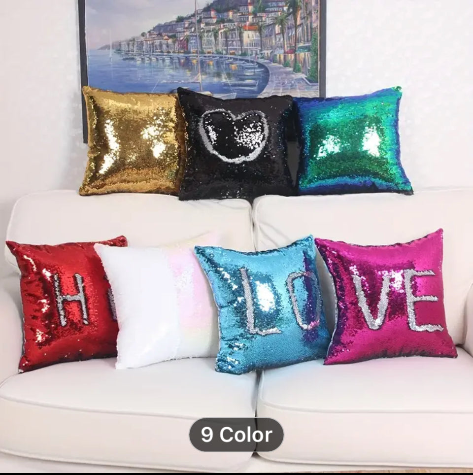 Sequin Pillows